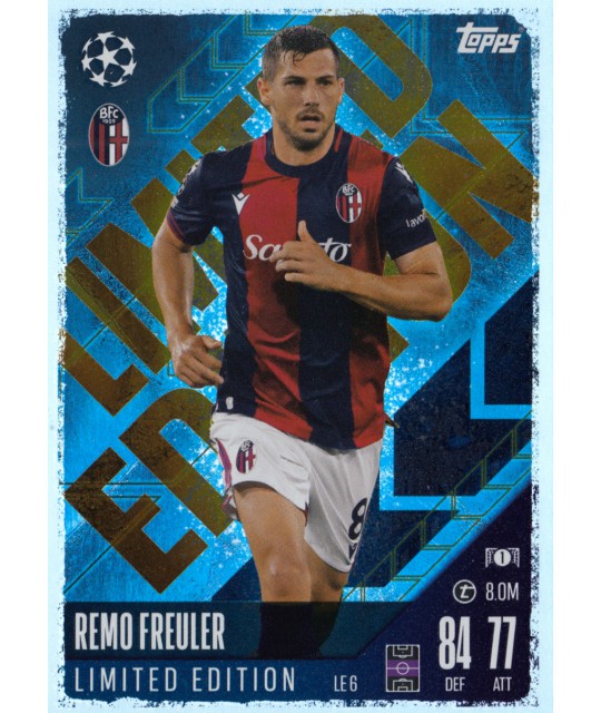 Topps Match Attax Champions League 2024/2025 Limited Edition Remo Freuler (Bologna FC 1909)